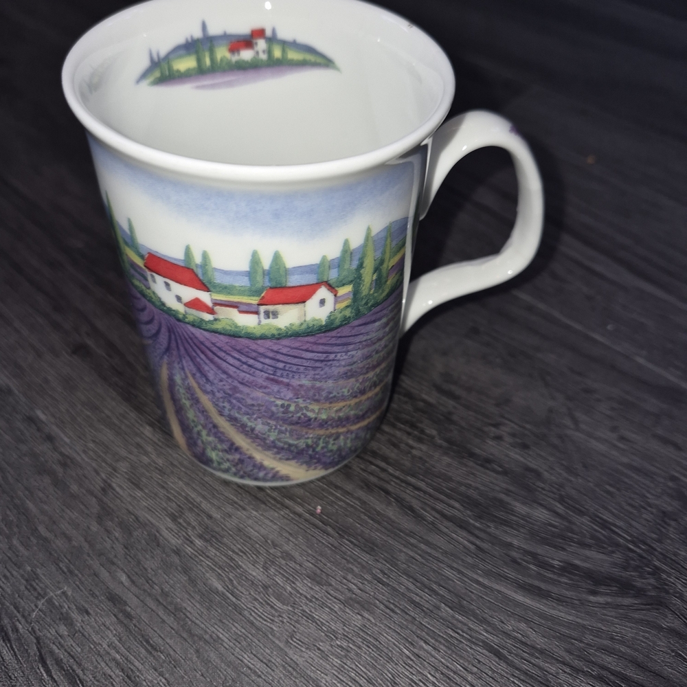 TUSCANY ROY KIRKHAMLavender Field Ceramic Mug
